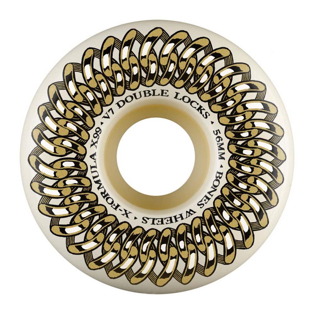 BONES WHEELS X-Formula Double Lock V7 Skateboard Wheels 56mm 99A