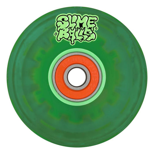SlimeBalls Skateboard Wheels Accelerator Light Ups OG Green 78a 66mm