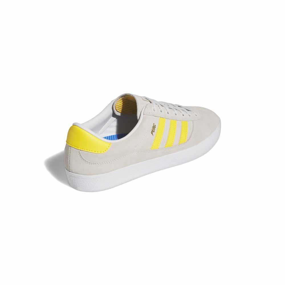 Adidas Skateboarding Puig Indoor Crystal White Bold Gold Feather White