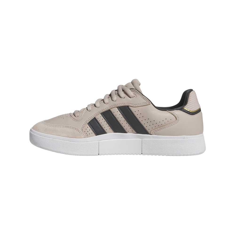 Adidas Tyshawn Low Wonder Taupe Carbon Gold Metallic Skate Shoes