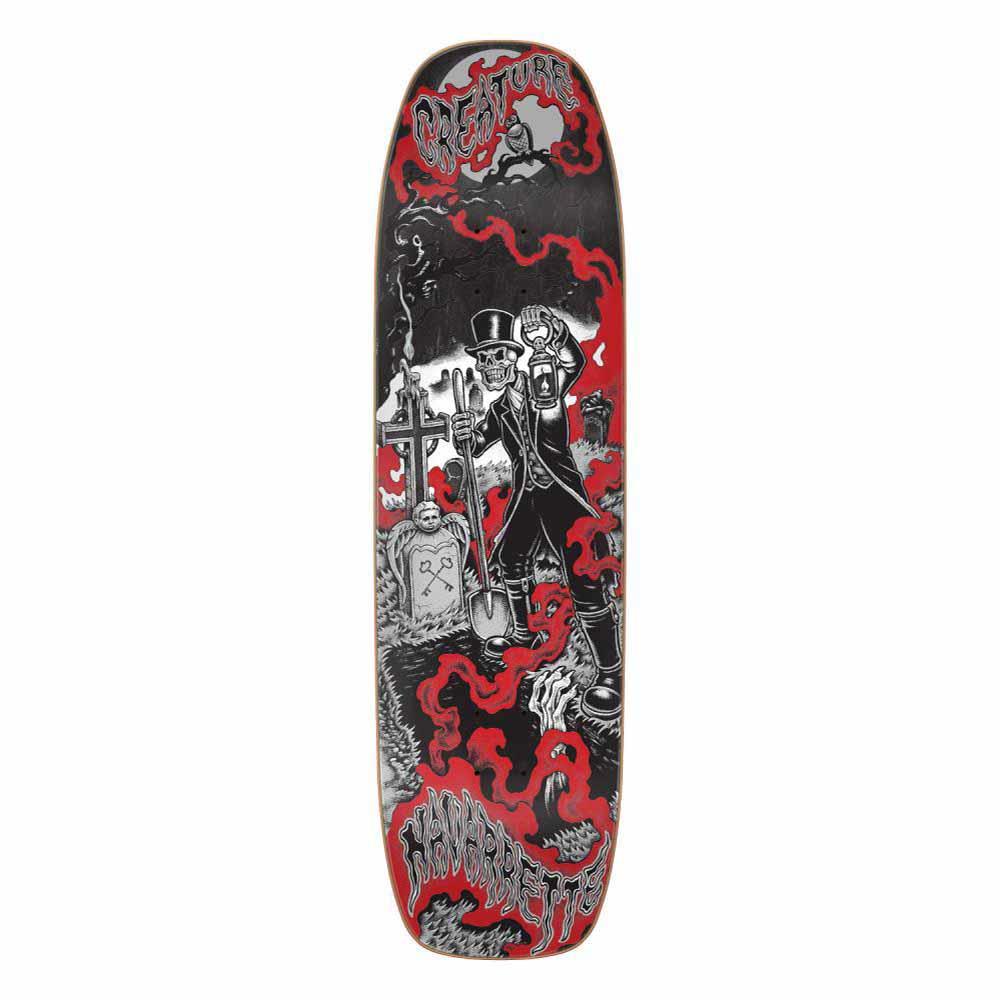 Creature VX Skateboard Deck Navarrette Gravedigger Black/Red 8.8"