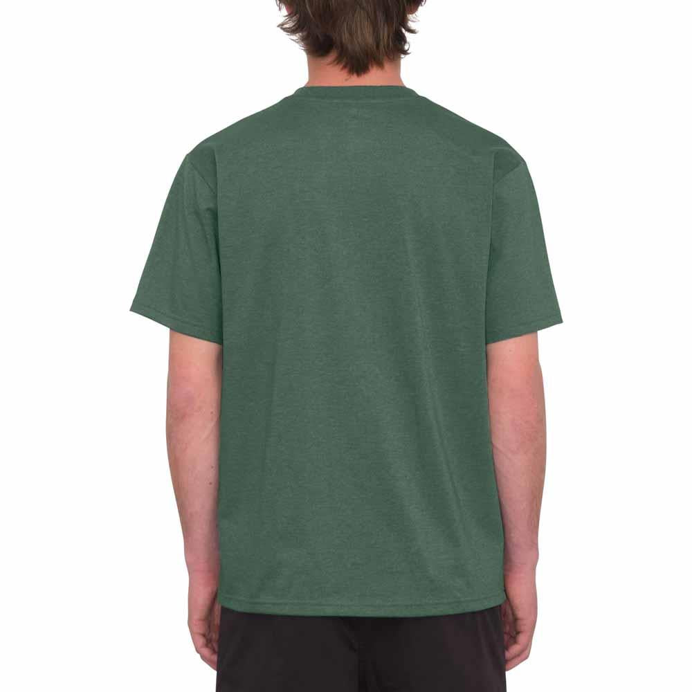 Volcom Circle Banks Heather T-Shirt Fir Green