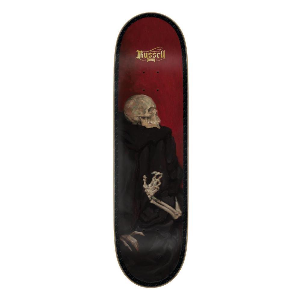 Creature Skateboard Deck Russell La Mort Black/Red 8.6 "