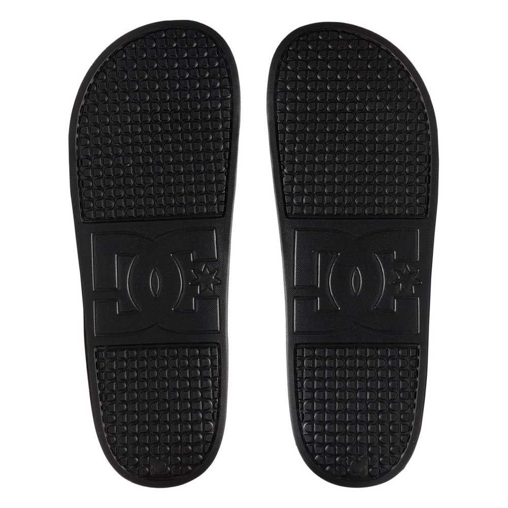 DC Shoe Co Slide Sandals Black White
