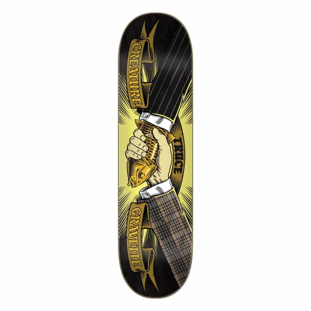 Creature Pro Skateboard Deck Gravette Truce Multi 8.3"