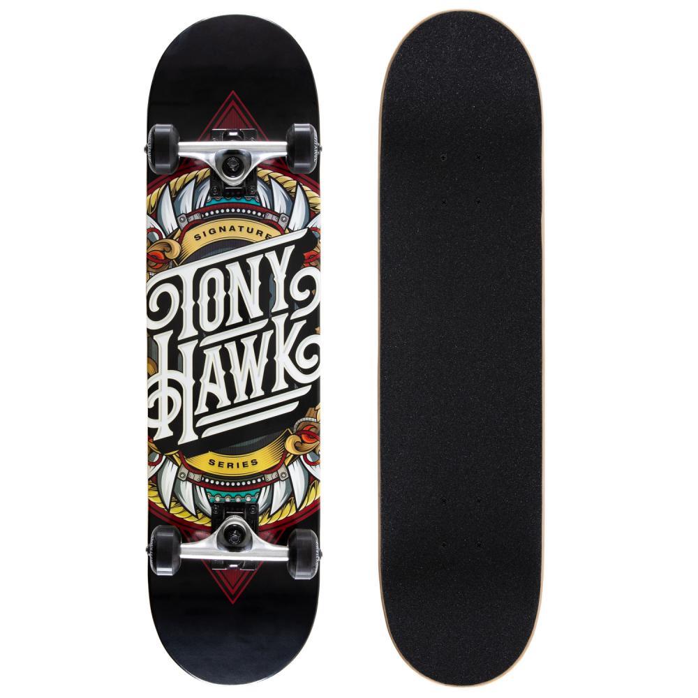 Tony Hawk SS 360 Complete Skateboard TH Emblem Multi Colour 7.75"