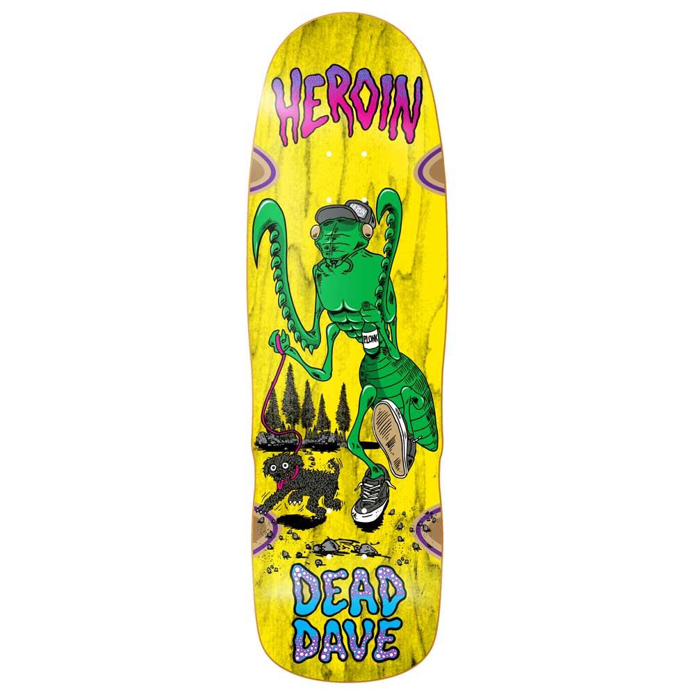 Heroin Skateboards Dead Dave Bug Skateboard Deck 10.1"