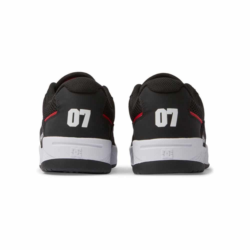 Dc Shoes Construct Black Hot Coral Skate Shoes