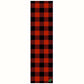 MOB Graphic Griptape Get Plaidical Black Red 9" Wide X 33" Long One Sheet