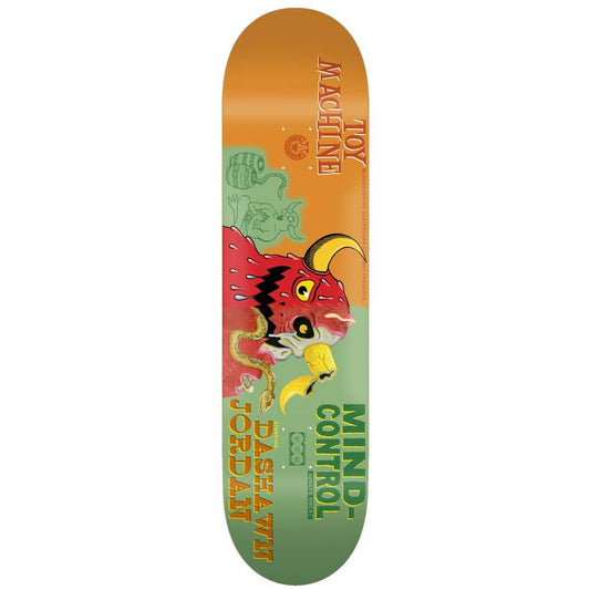 Toy Machine Skateboard Deck Dashawn Mind Control 8.38"