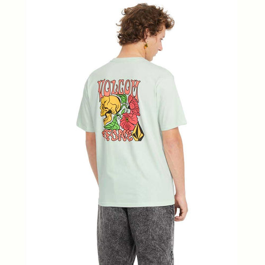Volcom TooFlow Short Sleeve T-Shirt Cloud Blue