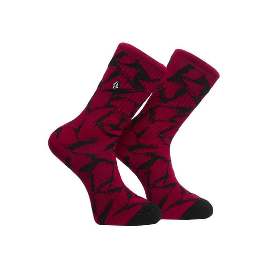 Volcom Print Mixer Sock 2 3 Pack Multi UK7-11