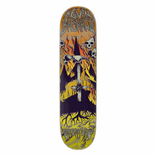 Creature Skateboard Deck Baekkel Tripz Orange/Multi 8 "