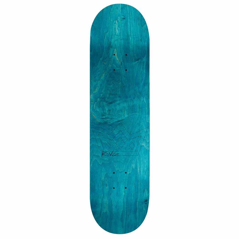 King Skateboards Tyshawn Tut Skateboard Deck Pink Green 8.25"