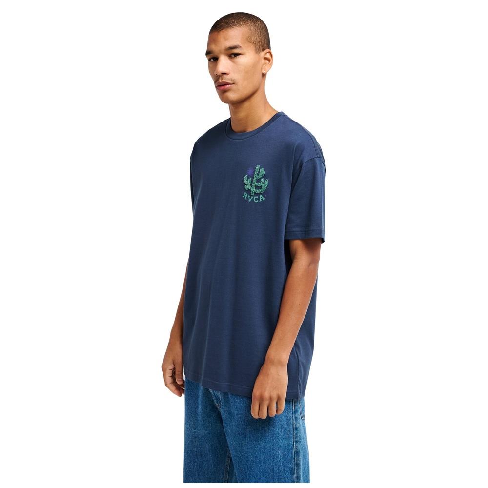 RVCA Sanctum Short Sleeve T-Shirt Moody Blue