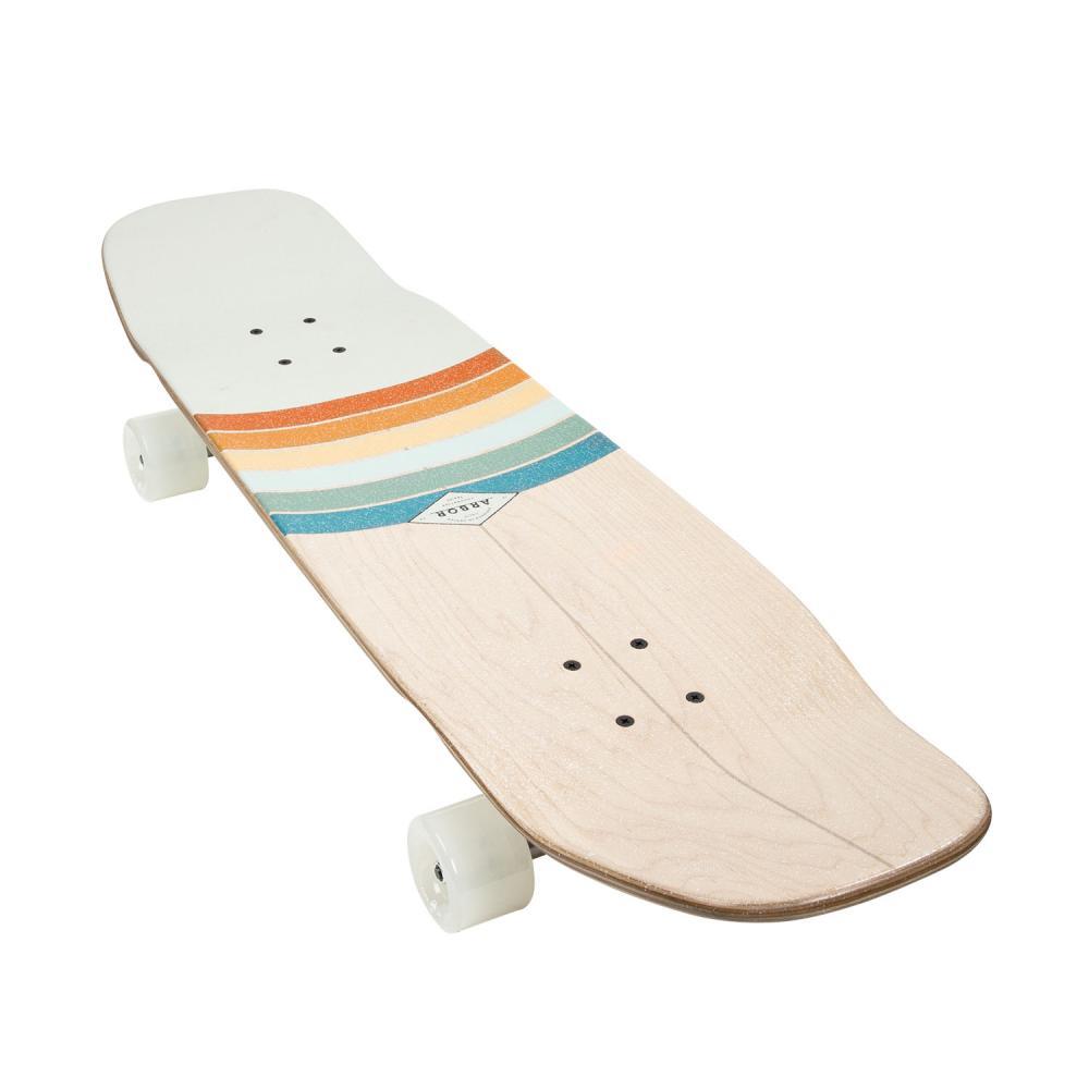 Arbor Cruiser Complete Skateboard Foundation Shakedown Multi 34"