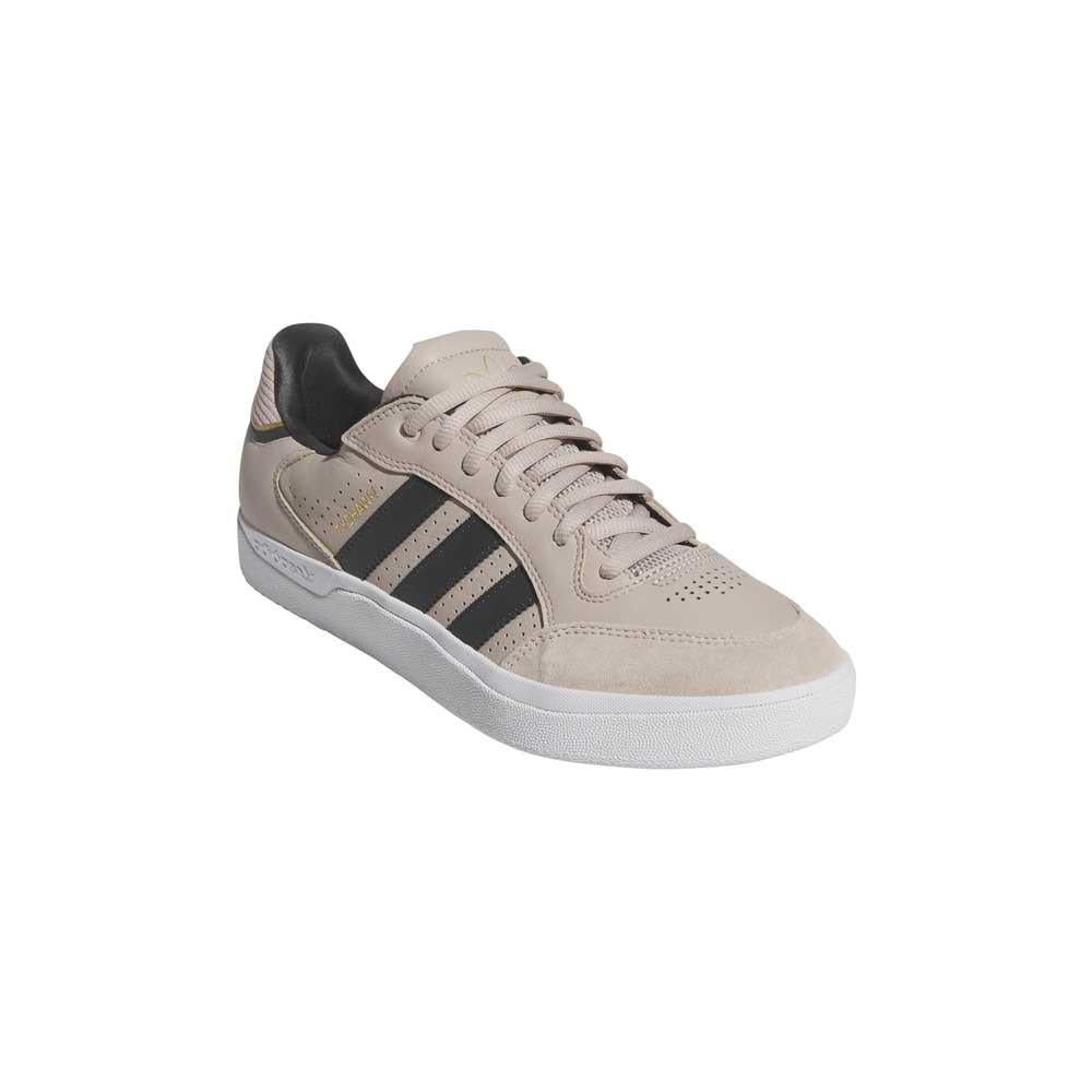 Adidas Tyshawn Low Wonder Taupe Carbon Gold Metallic Skate Shoes