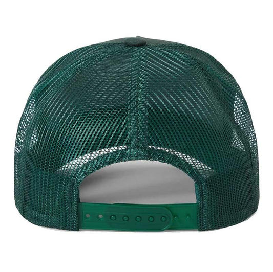 Brixton Gibson Netplus Trucker Hat Deep Forest Green One Size