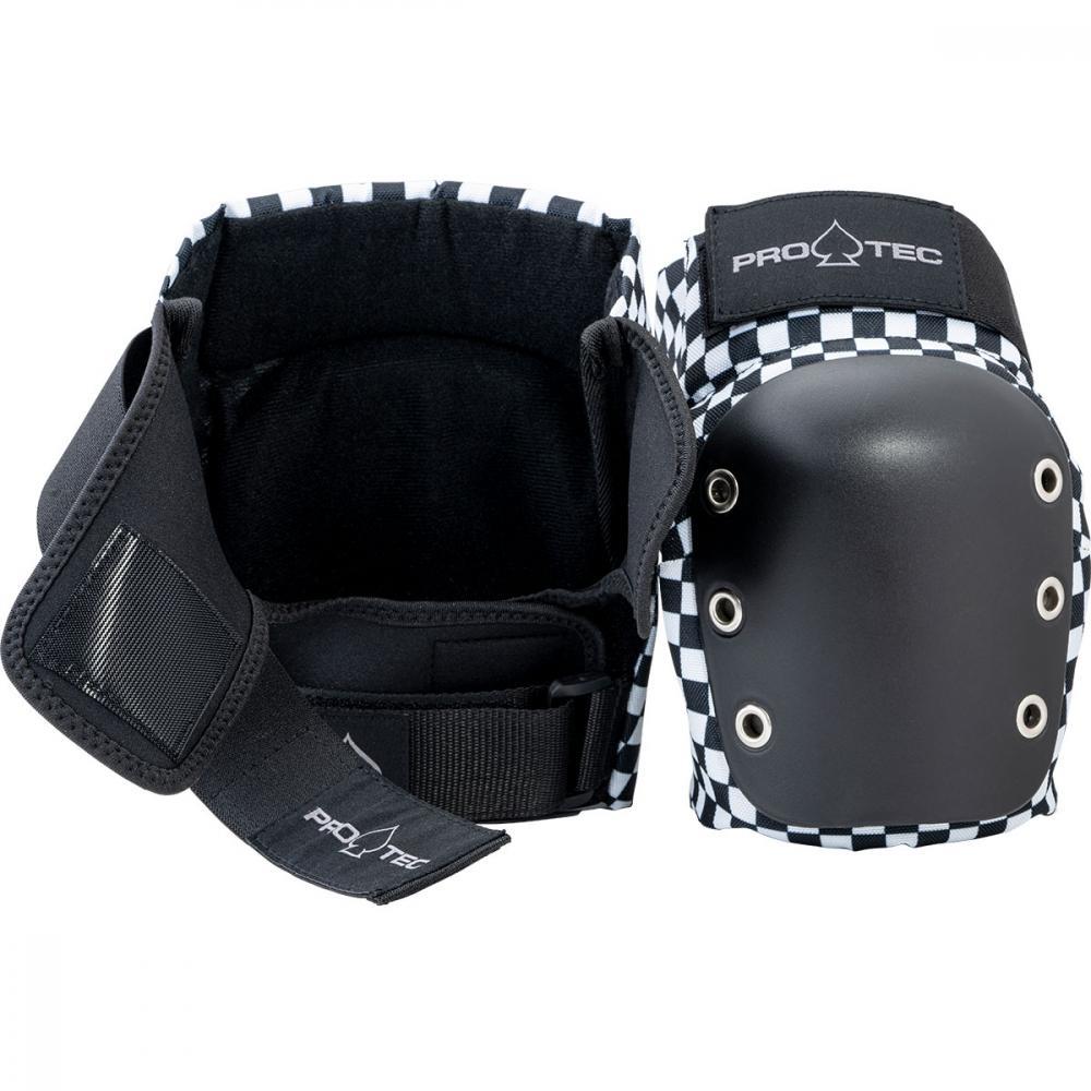 Pro-Tec Street Gear Junior 3 Pack Open Back Knee Elbow Wrist Pads Checker