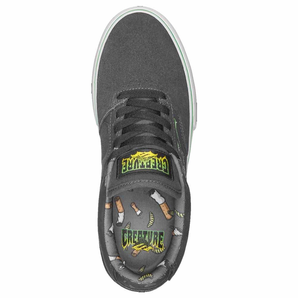 Emerica Low Vulc X Creature Skate Shoes Charcoal