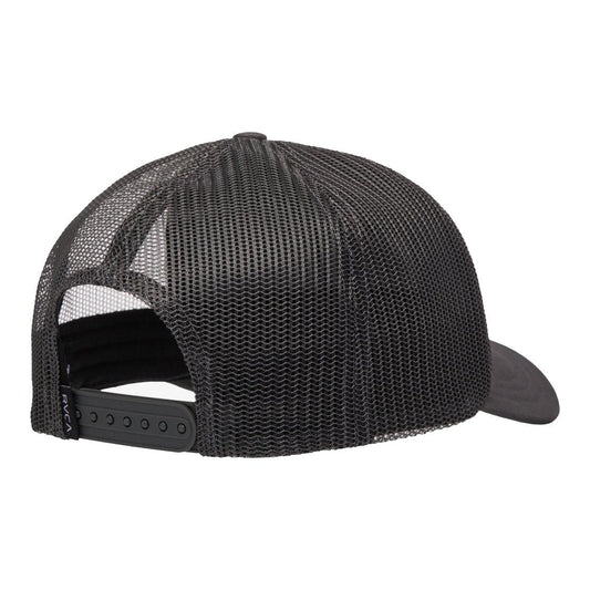 RVCA Dayshift Foamy Trucker Cap Garage Blue