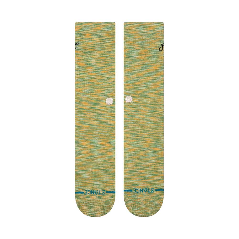 Stance Socks Interstellar Crew Green Large