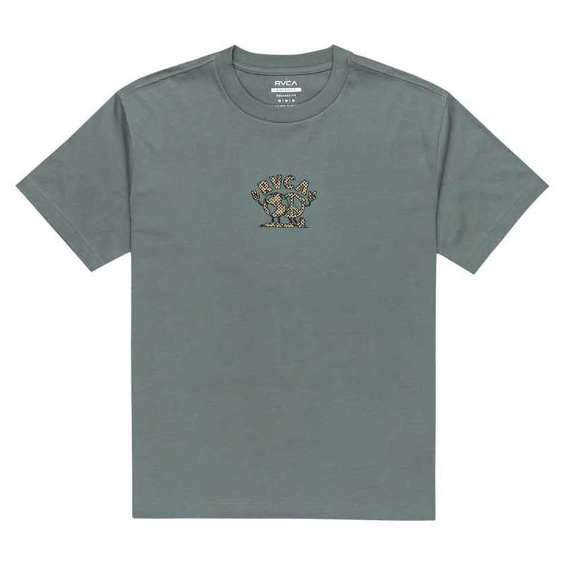 RVCA United Short Sleeve T-Shirt Balsam Green