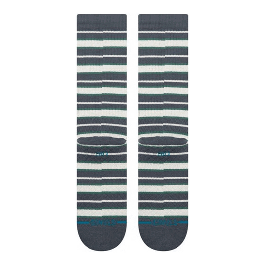 Stance Signature Stripe Crew Socks Turbulence Medium Uk4-7