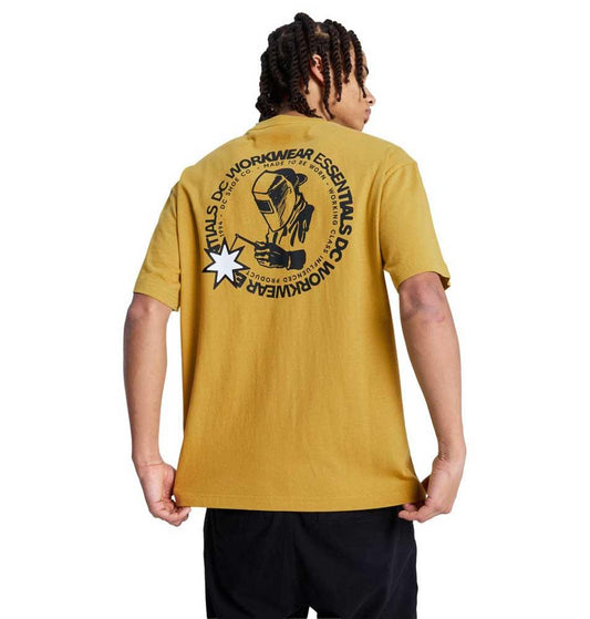 DC Tig Master Short Sleeve T-Shirt Golden Olive