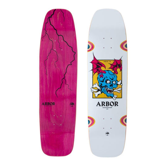 Arbor Performance Skateboard Deck Shakedown 34 Curse Multi 9 "