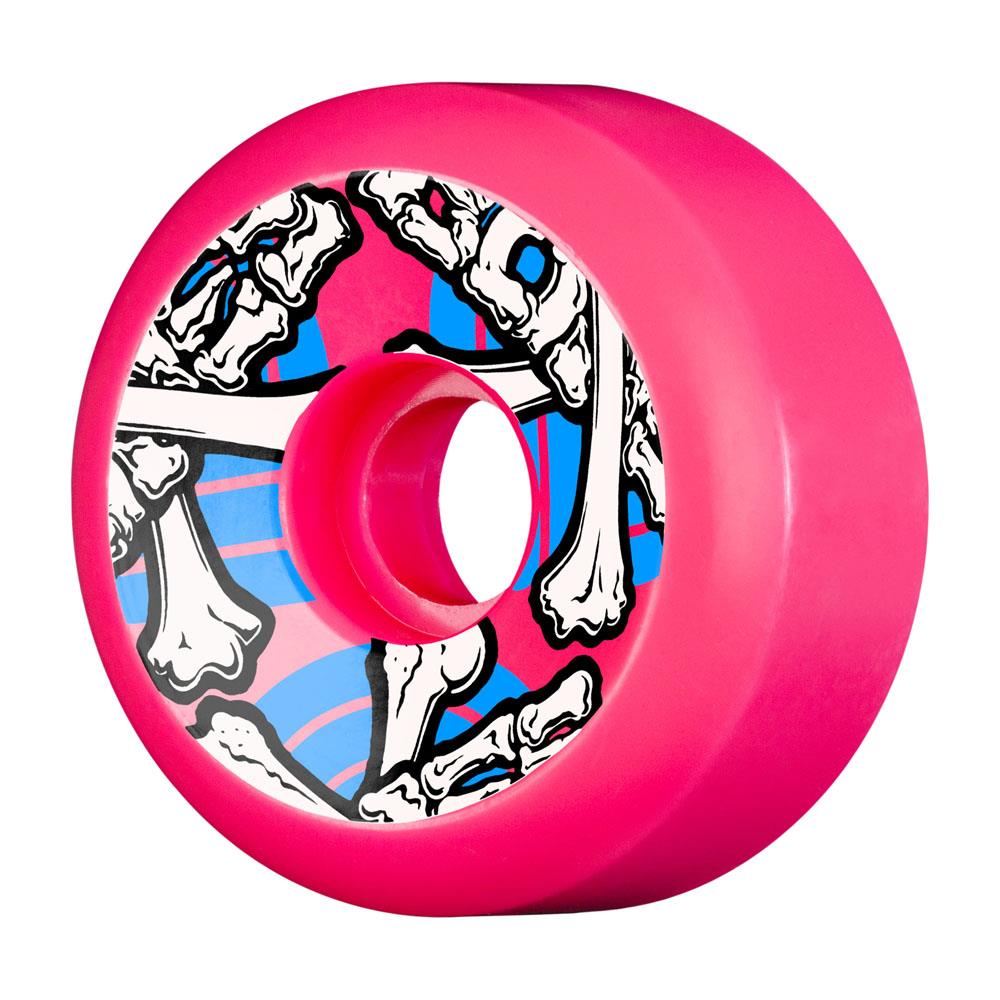 Powell-Peralta Cross Bones Pink Skateboard Wheels 64mm 97A