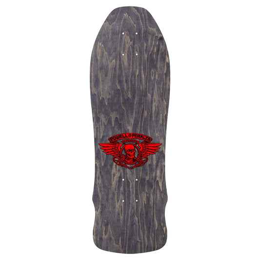 Powell-Peralta GeeGah Skull & Sword Silver Foil Skateboard Deck '10' 9.75"