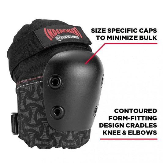 187 x Independent Killer Pads Jr. Six Pack Set Black