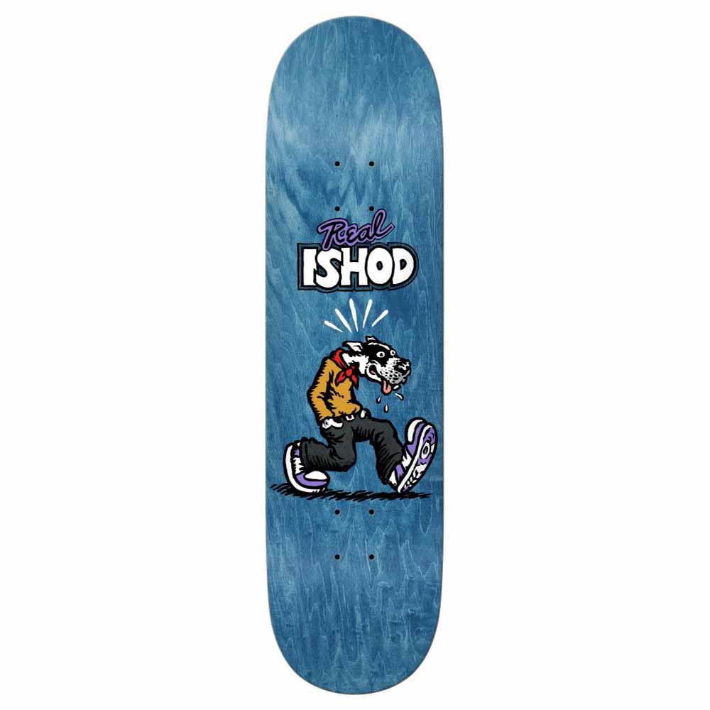 Real Pro Skateboard Deck Ishod Comix Blue 8.25"