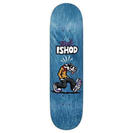 Real Pro Skateboard Deck Ishod Comix Blue 8.25"