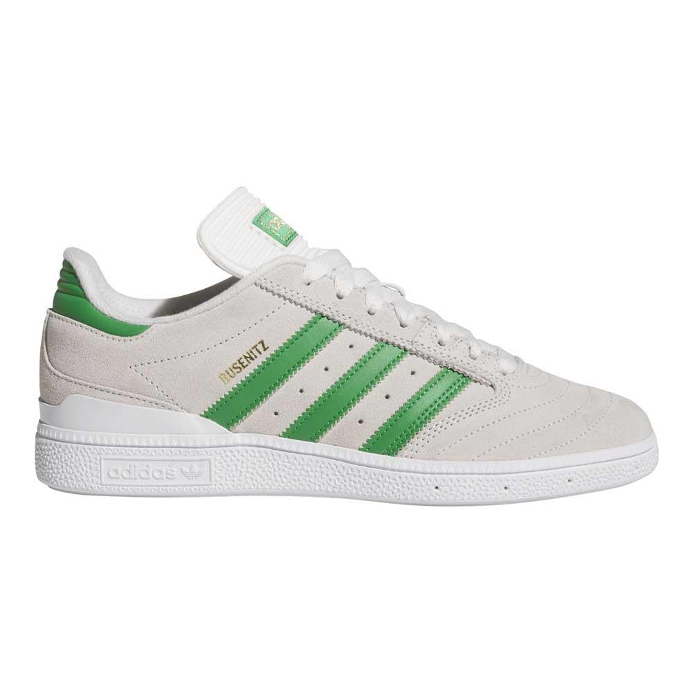 Adidas Skateboarding Busenitz Pro Crystal White Gold Metallic Skate Shoes