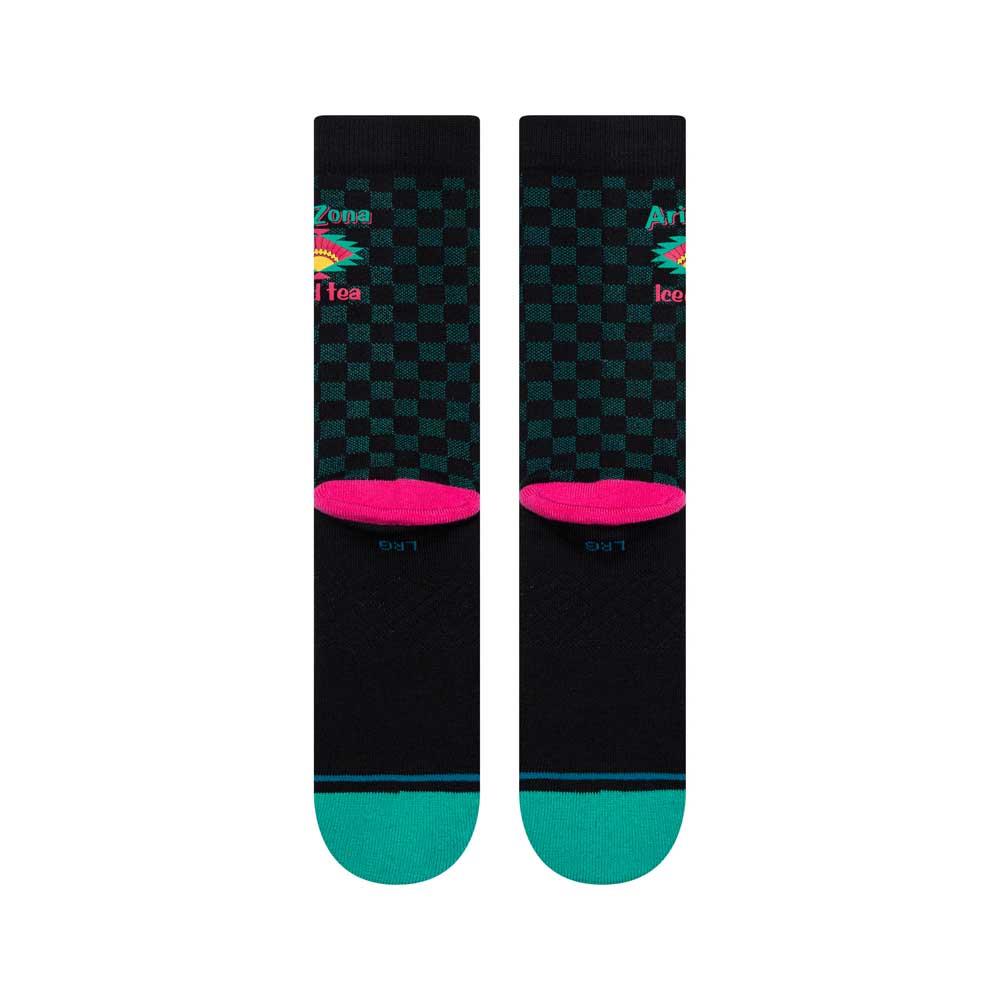 Stance Socks X Arizona Iced Tea Iced To See You Crew Black Large UK7 to UK11