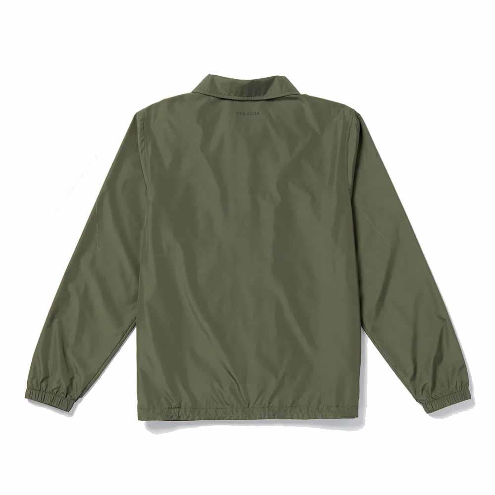 Volcom Skate Vitals Coaches Jacket Squadron Green