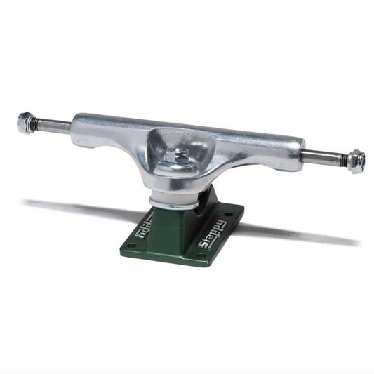 Slappy ST1 Hollow Lights Skateboard Trucks Polished Gunmetal Green 8.25"