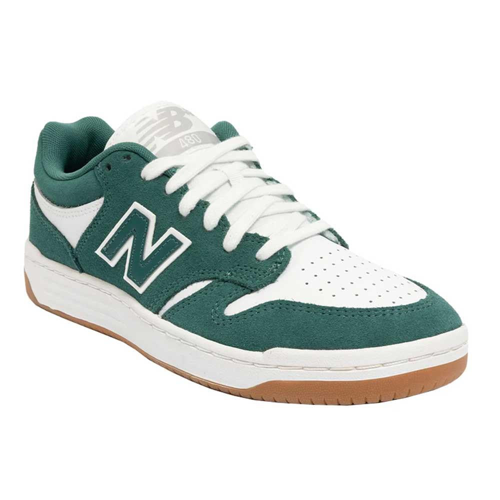 New Balance Numeric 480 Vintage Teal Green White Skate Shoes