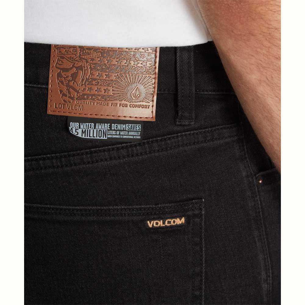 Volcom Vorta Denim Jeans Black Out Summer 25