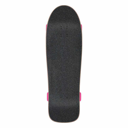 Santa Cruzer Complete Cruiser Skateboard Aloha Dot Shaped Blue/Pink/Multi 9.7"