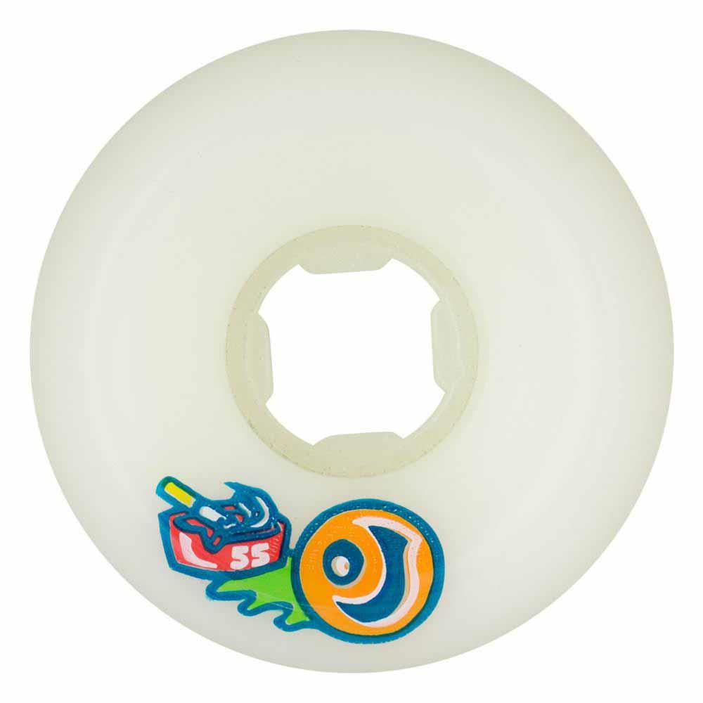 OJ Hardline Skateboard Wheels Elijah Akerely 99a White 55mm