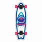 Santa Cruzer Complete Skateboard Speed Skateboard Wheels Shark White 8.81"
