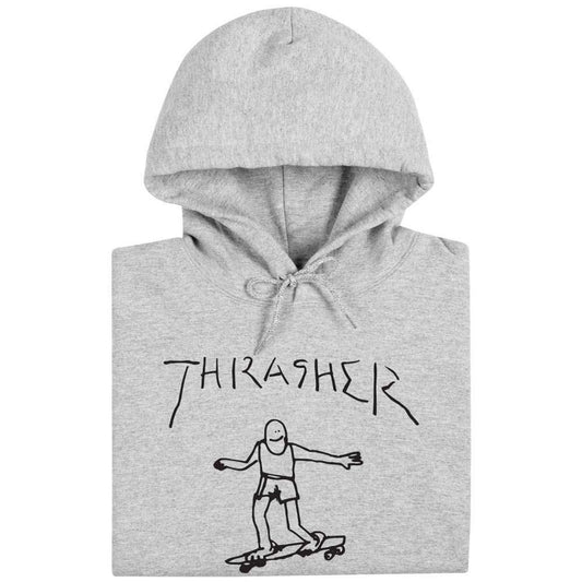 Thrasher Magazine Hooded Sweatshirt Gonz Grey/Black