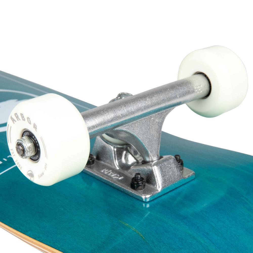 Arbor Street Complete Skateboard Logo Blue 7.75"