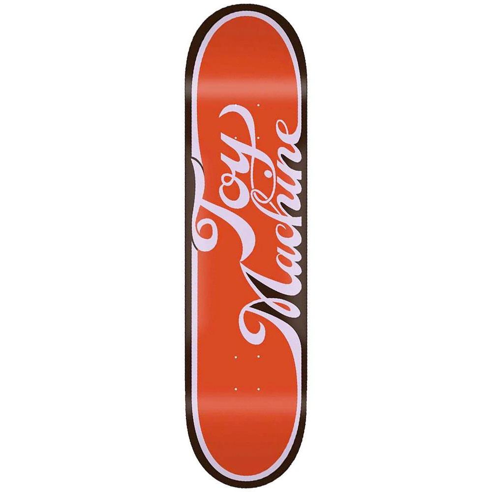 Toy Machine Cursive Red Skateboard Deck 8"