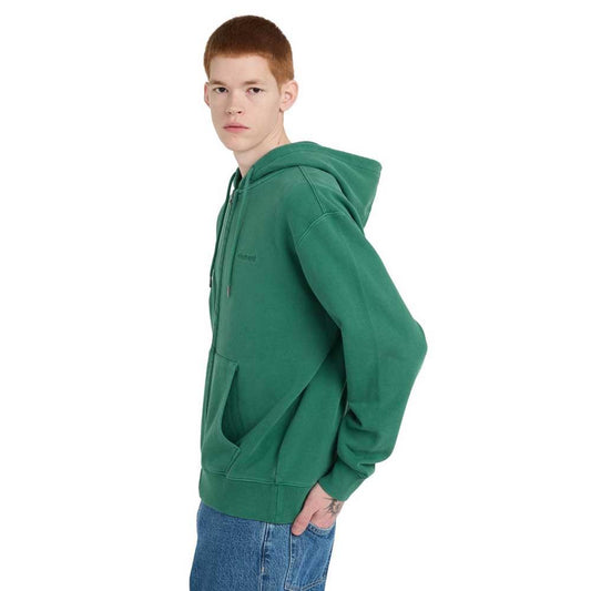 Element Lowcase Pigment Zip Hooded Sweatshirt Fir Green