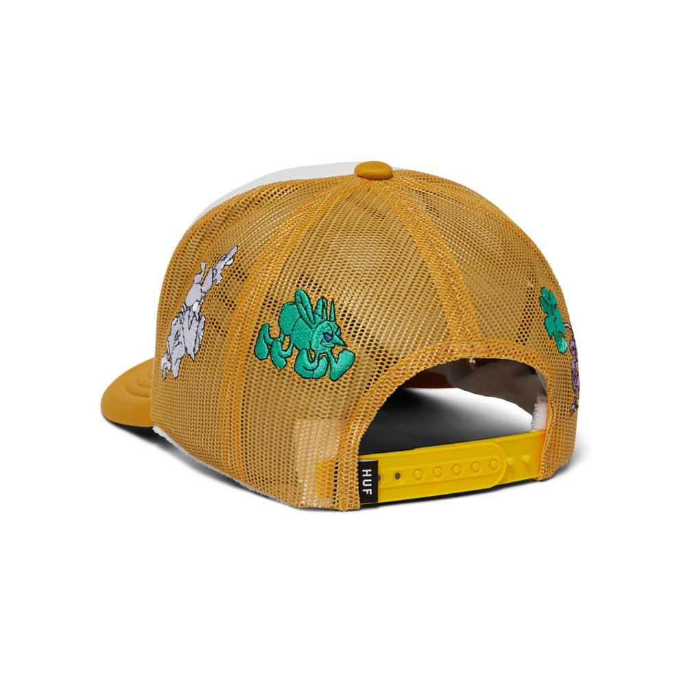 Huf Trip Trucker Hat Tarragon Yellow