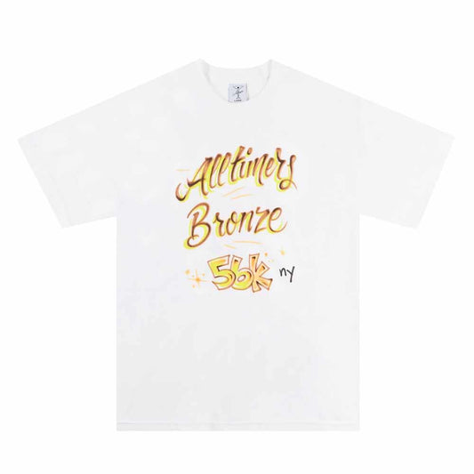 Alltimers X Bronze 56K Lounge T-shirt White